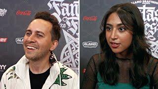 Dan Brown and Jessica Garza Interview "Your Lucky Day" | Fantastic Fest 2023 Red Carpet