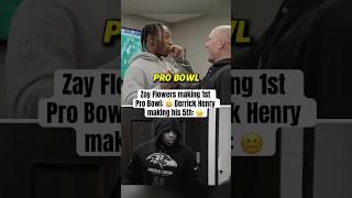 Derrick Henry & Zay Flowers Pro Bowl Reactions 