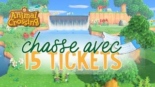 Chasse à l'habitant pour mon île Santorin (15 tickets) - Animal Crossing New Horizon