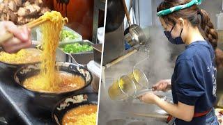 19歳ラーメン店長の1日 お婆ちゃんとの絆 - 19 Years Old Ramen Master - Japanese Street Food