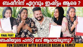 BASHEER BASHI, SUHANA & MASHURA | INTERVIEW | FINAL PART | CHOYCH CHOYCH POWAM | GINGER MEDIA