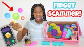 Worst Fidget Package Ever! I Got Scammed! I Called The Scammer!