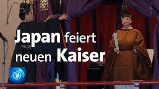 Japans neuer Kaiser besteigt den Thron