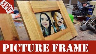 Using Cheap Wood To Make A Picture Frame