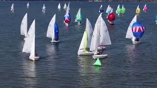 Flying Scot Leeward Mark Rounding - Lake Eustis 2022