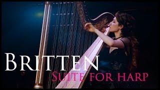 Benjamin Britten  - Suite for harp, op.83 [Luiza Mintsaeva, harp]