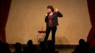 Julie Scoggins is back headlining at Visani Comedy Theater