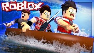 Roblox Adventure - BUILD A BOAT TO SURVIVE THE FLOOD! (Roblox Whatever Floats Your Boat)