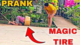 MAGIC TIRE PRANK FUNNY VIDEO