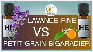 la lavande et le petit grain bigaradier sont-elles interchangeables ?