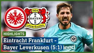 Highlights: Eintracht Frankfurt - Bayer Leverkusen (5:1) | Bundesliga 10. Spieltag | hessenschau