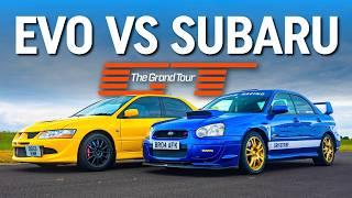 Subaru vs Evo! – Grand Tour Track Battle