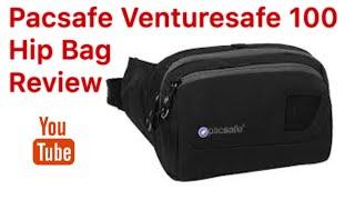 Anti theft and pickpockets holiday bag Pacsafe Venturesafe 100 Hip Bag