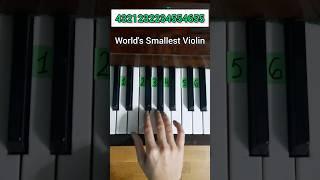AJR - Wold's Smallest Violin (Piano Tutorial)