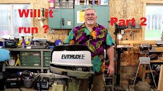 1979 Evinrude 35hp Part 2 Let's make it run this go round. Follow along on this How to video.