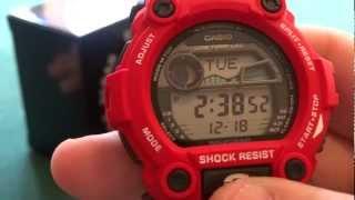 CASIO G-SHOCK REVIEW AND UNBOXING G-7900A-4 RESCUE RED