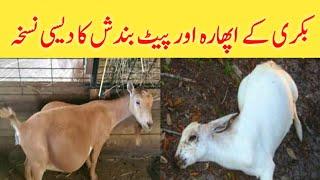 Bakri ke Aphara ka ilaj | Goat overeating Feed | bakri ne ziyada Kha Lia | Urdu Hindi