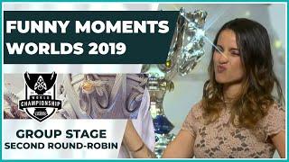 Funny Moments - Worlds 2019: Group Stage | Second Round Robin