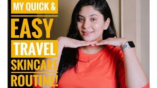 TRAVEL SKINCARE ROUTINE| SOLVED MY SKIN PROBLEMS