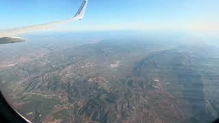 Landing in Rural Spanish airport = Castellón–Costa Azahar Airport