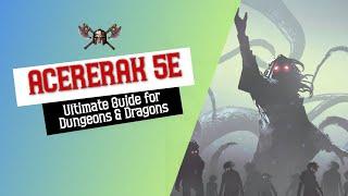 Acererak 5e - Ultimate Guide for Dungeons and Dragons