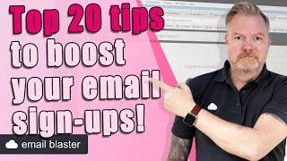 Email signup form tips you need to know