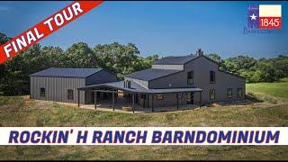 Rockin' H Ranch Barndominium - 2700 sqft - 3 Bedroom - 3 Bath -1200 sqft Shop