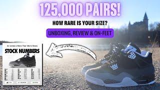 Jordan 4 Fear Review & On Foot