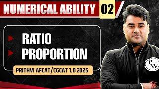 Ratio and Proportion | Numerical Ability for AFCAT/CGCAT 1.0 2025 