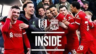 Best Views as Reds Secure All Three Points In London | Inside | Fulham 1-3 Liverpool