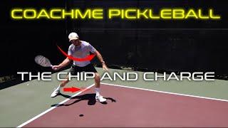 ️Mastering the 'Chip and Charge' Technique in Pickleball| CoachME Pickleball