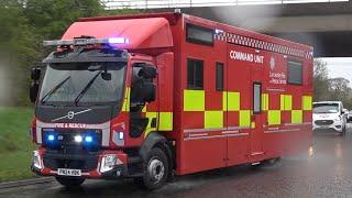 *BRAND NEW* Blackburn Incident Command Unit Responding - Lancashire Fire And Rescue Service