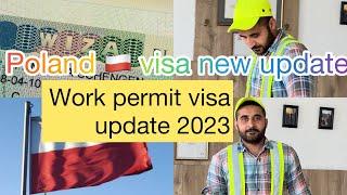 Poland  work visa update 2023/Poland visa information #poland#europa#viral#punjab#1k#india