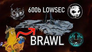 600b LOWSEC BRAWL | Horde POV vs FRAT vs SNUFFED vs OUT OF THE BLUE