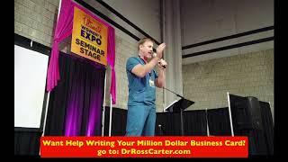 Dr Ross Carter Million Dollar Business Card Presentation