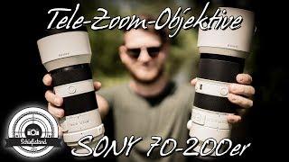  SONY 70-200mm Tele-Zoom-Objektive für E-Mount im Vergleich – F4 G OSS vs. 2.8 G-Master OSS