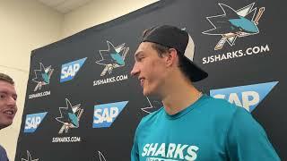 Edstrom on All the Swedes With Sharks, How He Found Out About Hertl Trade