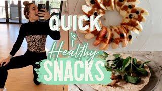 I AM A SNACK-A-HOLIC | quick , easy & healthy snacks that I LOVE