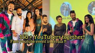 കേരളത്തിലെ എല്ലാ youtubers അടിച്ചുപൊളിച്ചു !!  Youtube event ️