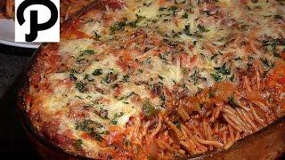 World's Best Baked Spaghetti: Easy Cheesy Baked Spaghetti Recipe