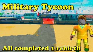 Roblox Military Tycoon 1 rebirth Golden Builder