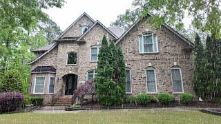 [USA] Walking in Charlotte Neighborhood on a Rainy Day - 4K Walking Tour