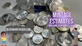  Do You Know How To Find Mintages for Vintage Silver Bars & Rounds?  Use them as a STARTING POINT!