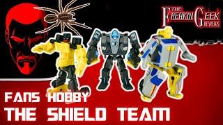 LEFT SOCK! Fans Hobby THE SHIELD TEAM (Armada Skyboom Shield): EmGo's Transformers Reviews N' Stuff