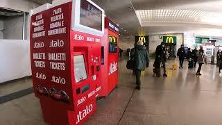 Rome, Italy • Leonardo Express Train • Termini Station • January 25, 2024 • Virtual 4K Tour