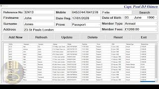 How to Create Data Entry Form using MySQL Database in Visual C++ - Full Tutorial