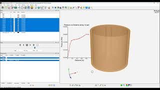 Ansys EnSight Application: Plotting a Variable Along a Rotating Component