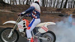 R.I.P. ROBBIE KNIEVEL DIED TODAY; A TRUE AMERICAN LEGEND AND HERO, WITH HIS DAUGHTER BY HIS SIDE