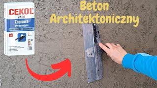 Jak wykonać Beton Architektoniczny. Cekol ZW 04 ZRÓB TO SAM