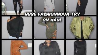 Huge FashionNova Winter Haul